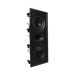Altavoz LCR de pared | woofers dobles de 6.5'' | tweeter de seda suave de 1 | 125W | 8Ω TRUAUDIO - Vista 2