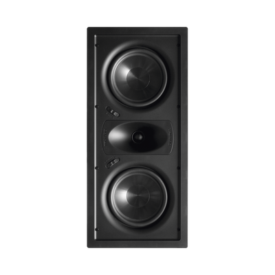 Altavoz LCR de pared | woofers dobles de 6.5'' | tweeter de seda suave de 1 | 125W | 8Ω - TRUAUDIO