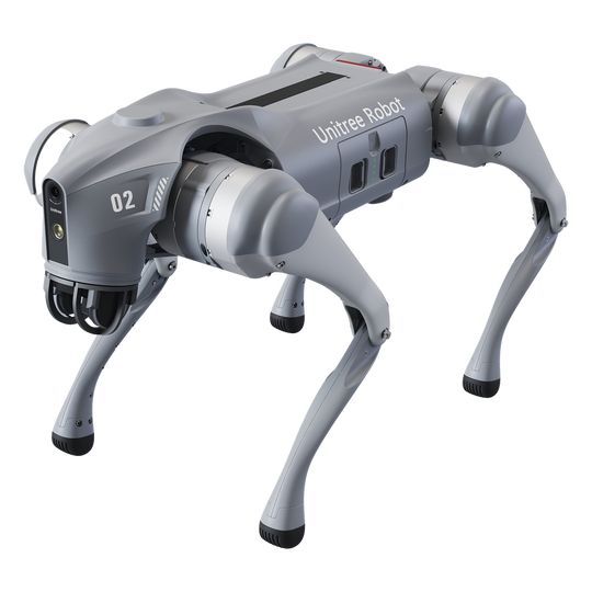 UNITREE - GO2X - Perro Robot Biónico Para Inspección / Inteligencia Artificial / Reconocimiento De Humanos / Incluye 1 Control Remoto / Tareas