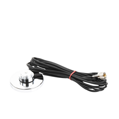 Montaje Magnético para Antenas de 3/4"(NMO), 3.5 m de Cable RG58U y Conector UHF (PL259) Macho. PCTEL - Vista 2