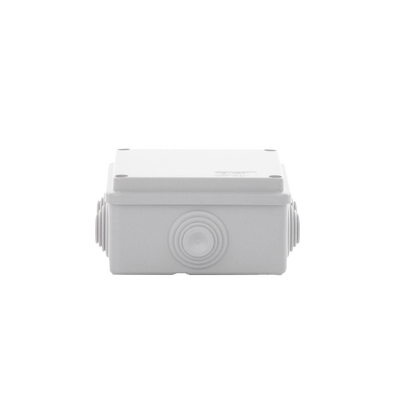 Caja Estanca de PVC Para Derivación y Conexión, 6 Entradas, Tapa Atornillada,100x100x50 mm (Área Interna), Uso Exterior IP...