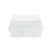 Caja Estanca de PVC Para Derivación y Conexión, 6 Entradas, Tapa con Tornillo de 1/4" de Vuelta, 100x100x50 mm (Área Inter...