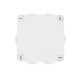 Caja Estanca de PVC Para Derivación y Conexión, 6 Entradas, Tapa con Tornillo de 1/4" de Vuelta, 100x100x50 mm (Área Inter...