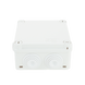 Caja Estanca de PVC Para Derivación y Conexión, 6 Entradas, Tapa con Tornillo de 1/4" de Vuelta, 100x100x50 mm (Área Inter...