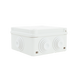 Caja Estanca de PVC Para Derivación y Conexión, 6 Entradas, Tapa con Tornillo de 1/4" de Vuelta, 100x100x50 mm (Área Inter...