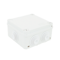 Caja Estanca de PVC Para Derivación y Conexión, 6 Entradas, Tapa con Tornillo de 1/4" de Vuelta, 100x100x50 mm (Área Inter...