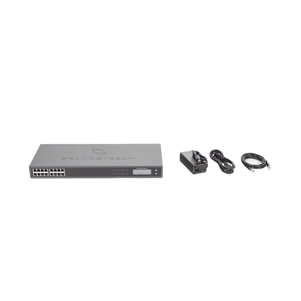 Gateway VoIP / 16 Puertos FXS / 1 Conector TELCO 50 Pines / 1U Rack / Gigabit Ethernet | SIERRA STORE