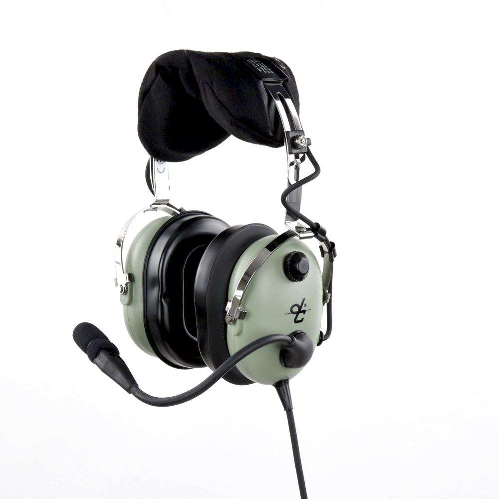 Auriculares de Aviación / Atenuación de Ruido Pasivo 23 dB NRR / Micrófono Electret Amplificado M-7A / Diseño Ligero / Compatible | SIERRA STORE