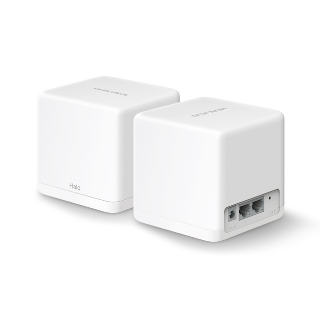 Sistema Mesh Wi-Fi / Dual Banda AC 1300 Mbps / 2 Puertos Gigabit / Roaming Continuo / Control por App / 2 Nodos | SIERRA STORE