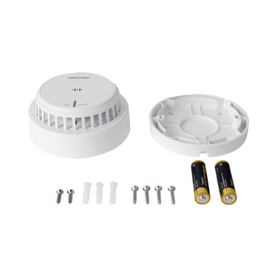 (HikFire) Detector de Humo Óptico Hikvision / Tecnología Avanzada de Detección de Incendios / Alarma Temprana y Fiabilidad...