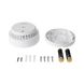 (HikFire) Detector de Humo Óptico Hikvision / Tecnología Avanzada de Detección de Incendios / Alarma Temprana y Fiabilidad...