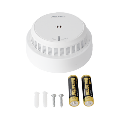 (HikFire) Detector de Humo Óptico Hikvision / Tecnología Avanzada de Detección de Incendios / Alarma Temprana y Fiabilidad...