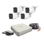 (MICRÓFONO Integrado) Kit TurboHD 1080p Lite / DVR 4 canales / Audio por Coax...
