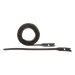 PANDUIT HLT2I-X0 - Kit de Cintas de Contacto / 12.7mm (.50in) Ancho / 203mm (8in) Largo / Negro / 10 Piezas | SIERRA STORE