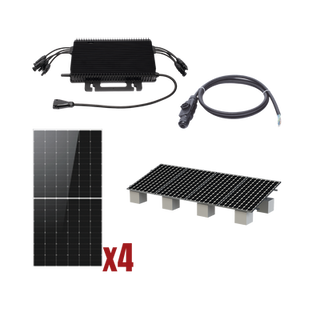 Kit Solar Interconexion  / 2kW  220Vca / Microinversores HOYMILES / Montaje Incluido - HOYMILES
