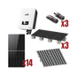 Kit Solar Interconexion  / 8kW  220Vca / Inversor AFORE / Montaje Incluido | ...