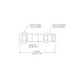 Bloqueador de DC / 250-2700 MHz / 500W / 3kV / -164 dBc PIM / Tipo N / IP65 | SIERRA STORE