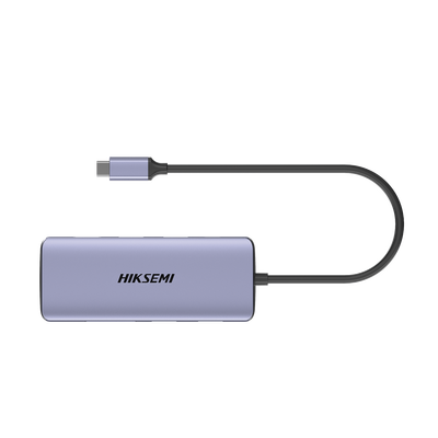 Hub (Adaptador) USB - C / 8 en 1 / 1 Salida HDMI (4K) / 1 Salida USB 2.0 / 3 Salidas USB 3.0 / 1 Salida SD (Memoria SD) / ...