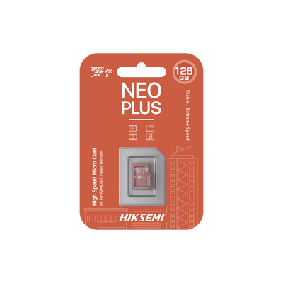 Memoria microSD / Clase 10 de 128 GB / Especializada Para Videovigilancia (Uso 24/7) / Compatibles con cámaras HIKVISION y...