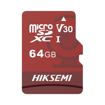 Memoria microSD / Clase 10 de 64GB / Especializada Para Videovigilancia (Uso 24/7) / Compatibles con cámaras HIKVISION y O...