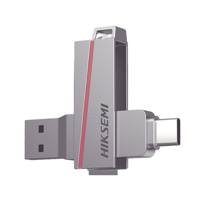 Memoria USB Dual de 256 GB / USB-C y USB-A / Transferencia de Alta Velocidad / Metálica / Compatible con Dispositivos Móvi...