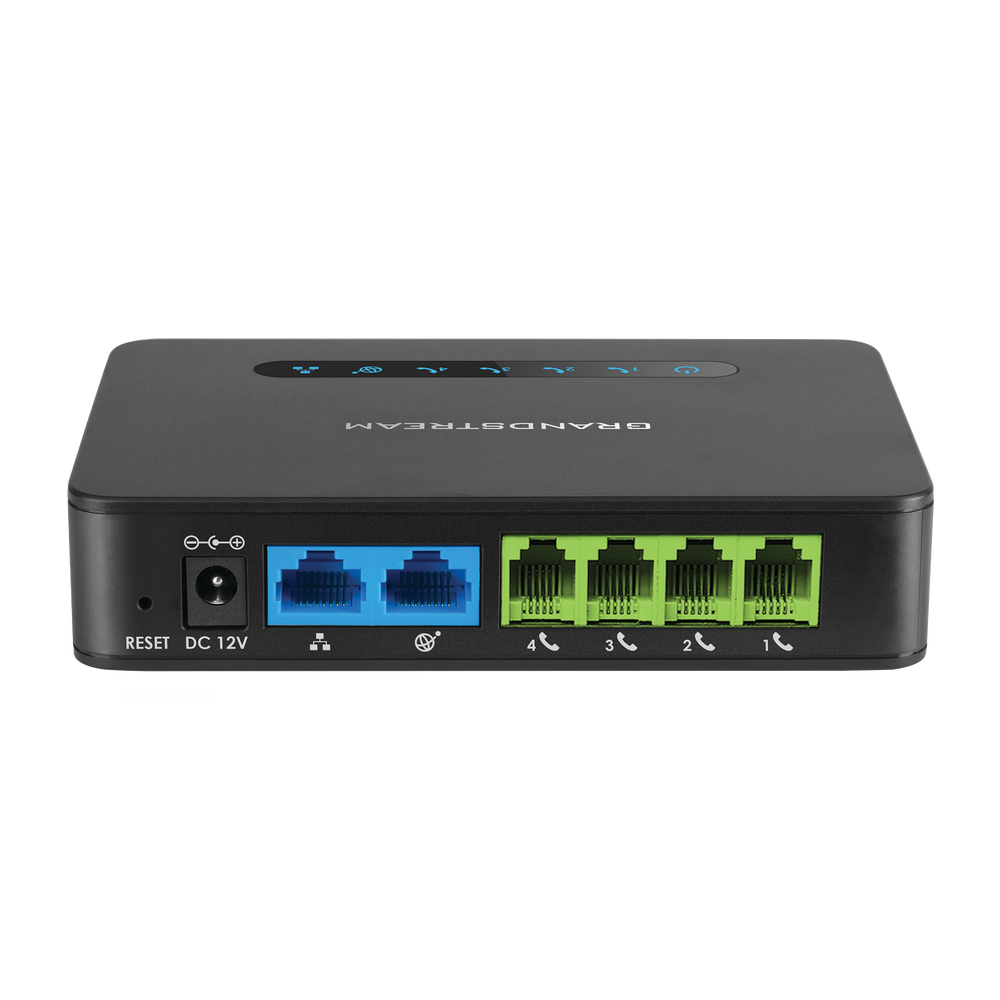 ATA de 4 puertos FXS con 2 puertos de red gigabit | SIERRA STORE
