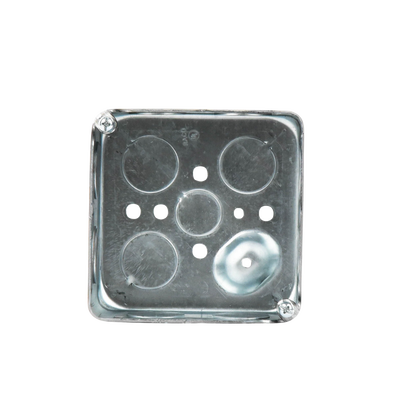 Caja Cuadrada 4 x 4"/Profundidad  1- 1/2"/ 11 Entradas de 3/4" y 1 de 1/2". RACO - Vista 4