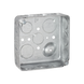 Caja Cuadrada 4 x 4"/ Profundidad 1- 1/2"/ Cuenta con 11 Entradas de 1/2" y 6 de 3/4".. - RACO