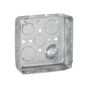 Caja Cuadrada 4 x 4"/ Profundidad 1- 1/2"/ Cuenta con 11 Entradas d...