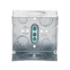 Caja Cuadrada 4- 11/16" x 4 11/16"/ Profundidad de 3-1/4"/ 2 Entradas  1", 1 1/4", 1 1/2", 2", 2 Entradas 1"-1 1/4", 2 Ent...