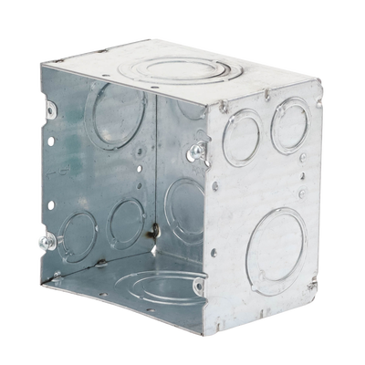 Caja Cuadrada 4- 11/16" x 4 11/16"/ Profundidad de 3-1/4"/ 2 Entradas  1", 1 1/4", 1 1/2", 2", 2 Entradas 1"-1 1/4", 2 Ent...