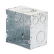 Caja Cuadrada 4- 11/16" x 4 11/16"/ Profundidad de 3-1/4"/ 2 Entradas  1", 1 1/4", 1 1/2", 2", 2 Entradas 1"-1 1/4", 2 Ent...
