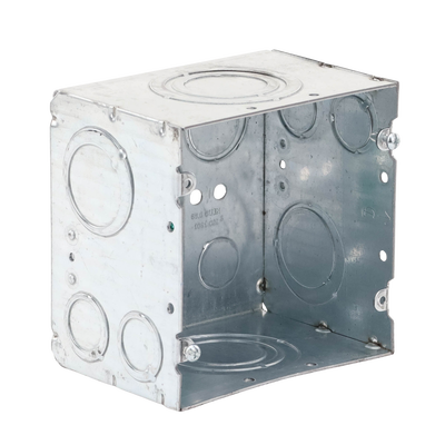 Caja Cuadrada 4- 11/16" x 4 11/16"/ Profundidad de 3-1/4"/ 2 Entradas  1", 1 1/4", 1 1/2", 2", 2 Entradas 1"-1 1/4", 2 Ent...