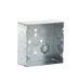 Caja Cuadrada 4 11/16" x 4 11/16"/ Profundidad 2- 1/8"/ 4 Entradas 1", 4 Entradas 3/4", 1 Entrada 1/2" y 3 TKO (1/2"-3/4")...