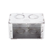 Caja (Chalupa) Multigang de 1 Gang/ Profundidad de 2-1/2 Pulgadas (6.35 cm)/ 8 TKO (1/2 y 3/4). RACO - Vista 8