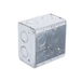 Caja Multigang de 2 Gangs/ Profundidad de 2-1/2 Pulgadas (6.35 cm)/ 12 Entradas de 1/2 - 3/4 Pulgadas (1.27 - 1.91 cm) RAC...