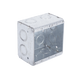 Caja Multigang de 2 Gangs/ Profundidad de 2-1/2 Pulgadas (6.35 cm)/ 12 Entradas de 1/2 - 3/4 Pulgadas (1.27 - 1.91 cm) RAC...