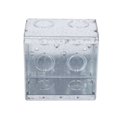 Caja Multigang de 2 Gangs/ Profundidad de 2-1/2 Pulgadas (6.35 cm)/ 12 Entradas de 1/2 - 3/4 Pulgadas (1.27 - 1.91 cm) RAC...