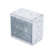 Caja Multigang de 2 Gangs/ Profundidad de 2-1/2 Pulgadas (6.35 cm)/ 12 Entradas de 1/2 - 3/4 Pulgadas (1.27 - 1.91 cm) - RACO