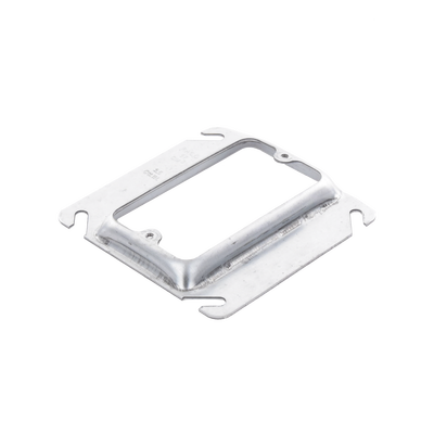 Sobretapa Cuadrada Galvanizada  de 4", realce de 1/2". RACO - Vista 4