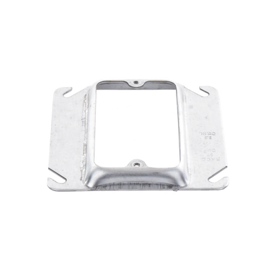Sobretapa Cuadrada Galvanizada  de 4", realce de 1/2". RACO - Vista 5