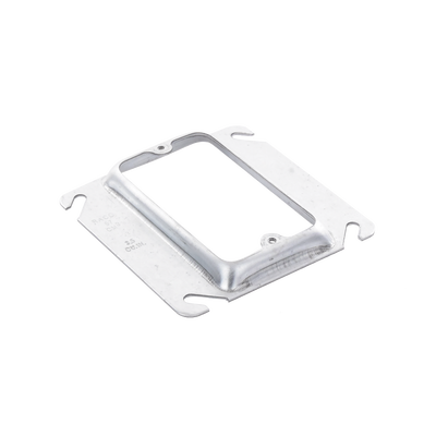 Sobretapa Cuadrada Galvanizada  de 4", realce de 1/2". RACO - Vista 6