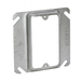 Sobretapa Cuadrada Galvanizada  de 4", realce de 1/2". - RACO