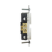 Contacto Dúplex 20 A, 125 V,  2 Polos, 3 Hilos, Cableado Posterior y  Lateral, Color Blanco (Nema 5-20R). HUBBELL - Vista 3