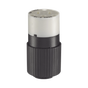 Conector de 15 A 125 V CA/ 2 Polos 3 Hilos/ Grado Industrial/ Color  Blanco y...