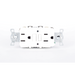 Contacto de Auto-verificación GFCI con Interruptor de Falla a Tierra de 15 A 125 V 2 Polos, 3 Hilos Color Blanco (Nema 5-15R), Grado | SIERRA STORE