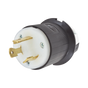 Clavija Industrial con Bloqueo de Media Vuelta / 30 A 125 V CA / 2 Polos 3 Hi...