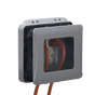 Cubierta Impermeable/ 2 Unidades/ Vertical/ Servicio Pesado/ Expandible/ Colo...