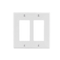 Tapa para Caja Multigang / Contacto Doble / Color Blanco. | SIERRA STORE