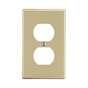 Placa de Pared para Contacto Duplex Color Marfil. | SIERRA STORE